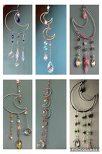 Load image into Gallery viewer, Crescent Moon SunCatchers
