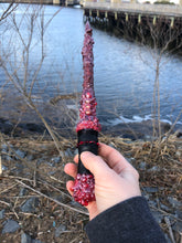 Load image into Gallery viewer, Vermillion Wand Sculpture

